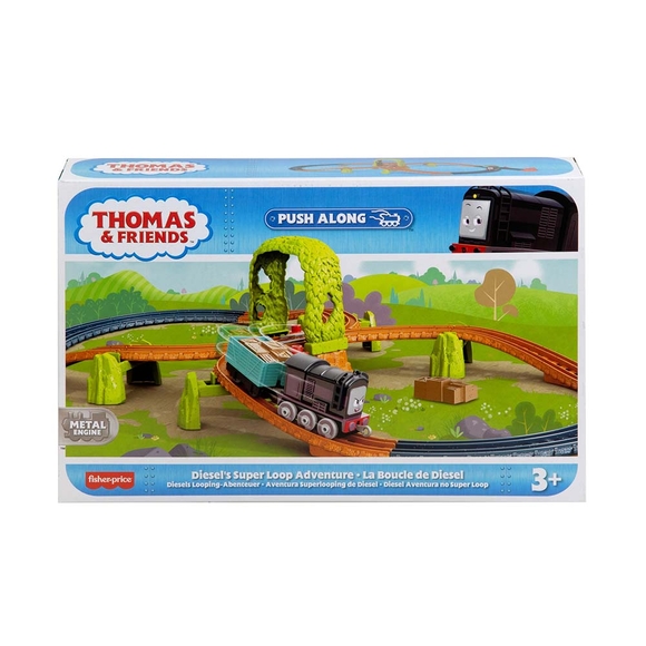 Thomas ve Arkadaşları Tren Seti (Sür-Bırak) HGY82