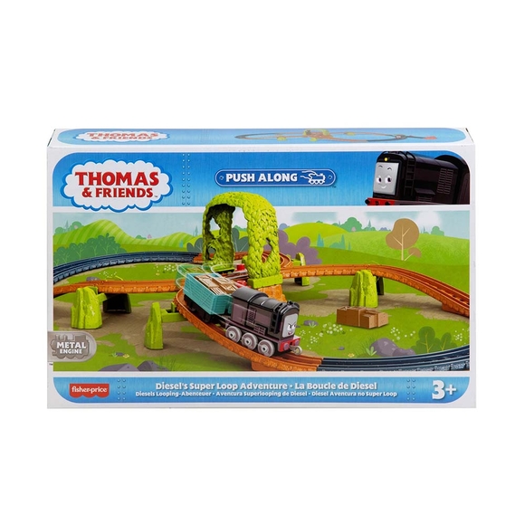 Thomas ve Arkadaşları Tren Seti (Sür-Bırak) HGY82