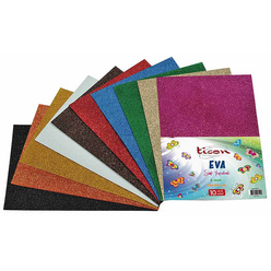 Ticon - Ticon Eva Simli Yapışkanlı 20x30 cm 10 Renkli 79171