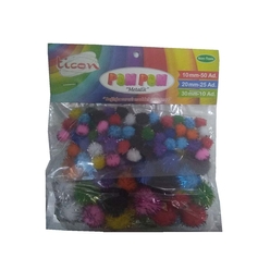 Ticon - Ticon Pompom Metalik 284090