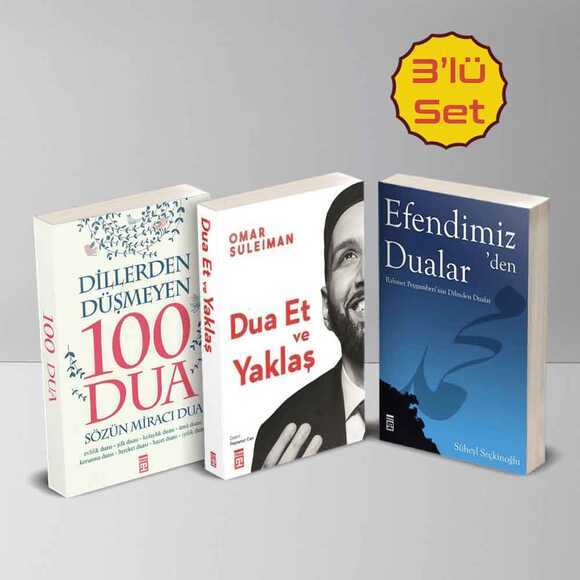 Timaş Yayınları Dualar Kitabı Seti 3 lü