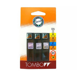 Tombow Kalem Ucu 0.5 mm 2B 3’lü Set - Thumbnail