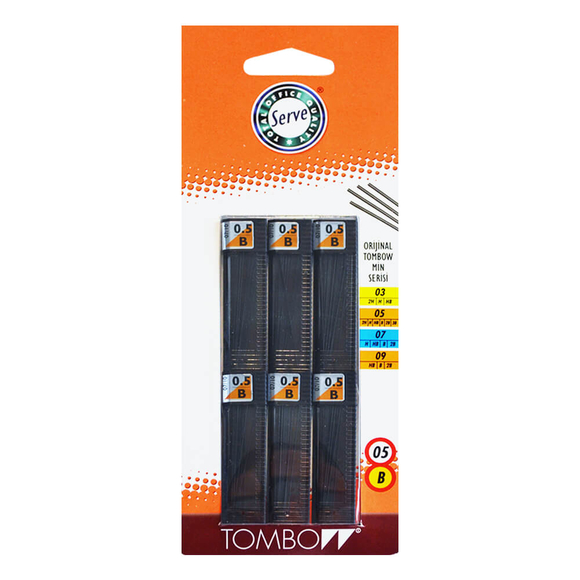 Tombow Min B 0.5 mm 6’lı Set