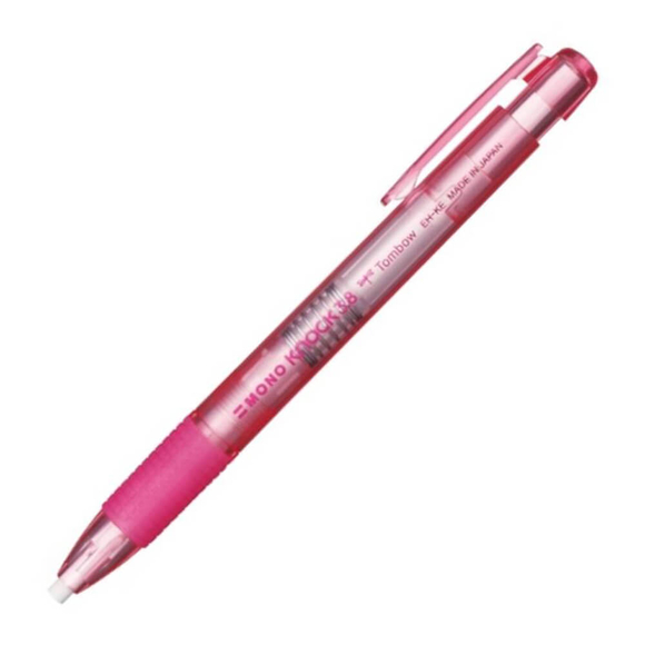 Tombow Monoknock Kalem Silgi Pembe EH-KE80