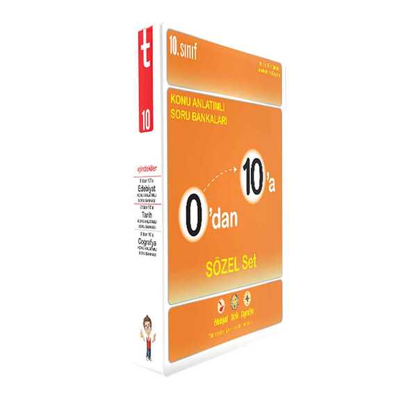 Tonguç 0’dan 10’a Konu Anlatımlı Soru Bankası Sözel Set 