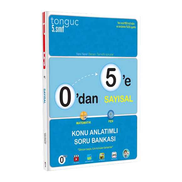Tonguç 0´dan 5´e Sayısal Konu Anlatımlı Soru Bankası 