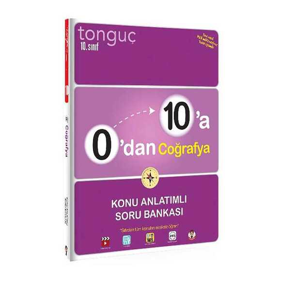Tonguç 10. Sınıf 0’dan 10’a Coğrafya Konu Anlatımlı Soru Bankası
