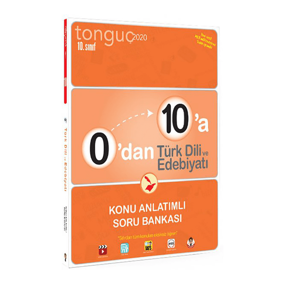 Tonguç 10. Sınıf 0’dan 10’a Türk Dili ve Edebiyatı Konu Anlatımlı Soru Bankası