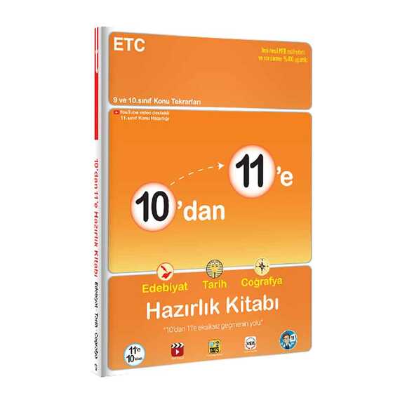 Tonguç  10’dan 11’e Edebiyat Tarih Coğrafya Hazırlık Kitabı