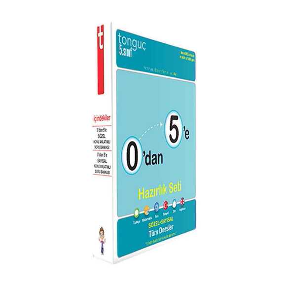 Tonguç 5. Sınıf 0’dan 5’e Konu Anlatımlı Soru Bankası +