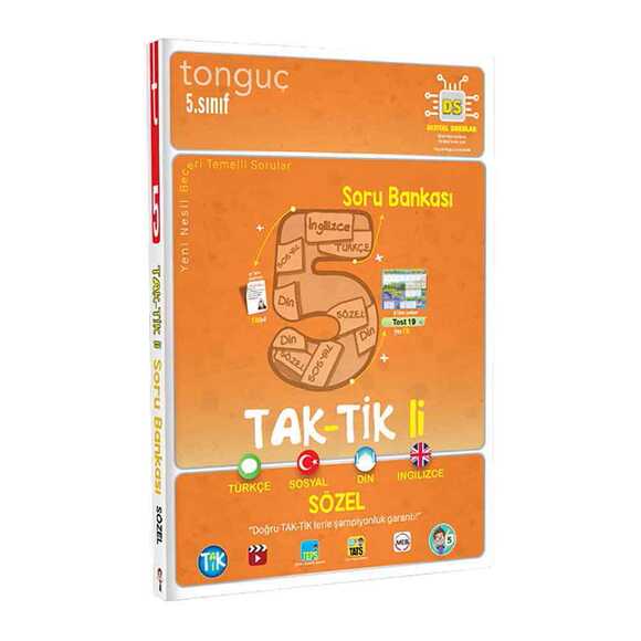 Tonguç 5. Sınıf Taktikli Sözel Soru Bankası +