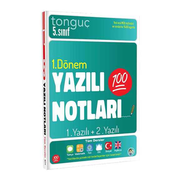 Tonguç 5. Sınıf Yazılı Notları 1. Dönem 1 ve 2. Yazılı 368812