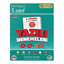 Tonguç Yayınları - Tonguç 5. Sınıf Yazılı Notları 2. Dönem 1 ve 2. Yazılı +
