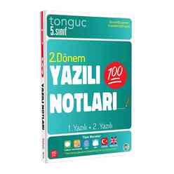Tonguç Yayınları - Tonguç 5. Sınıf Yazılı Notları 2. Dönem 1. Yazılı +