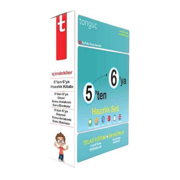 Tonguç 5'ten 6'ya Hazırlık Seti +