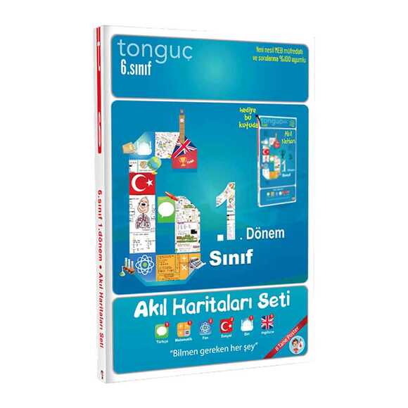 Tonguç 6. Sınıf Akıl Haritaları Seti 