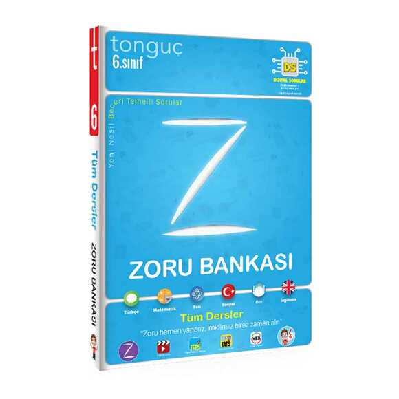 Tonguç 6. Sınıf Tüm Dersler Zoru Bankası 367379