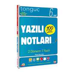 Tonguç 6. Sınıf Yazılı Notları 2. Dönem 1. Yazılı - Thumbnail