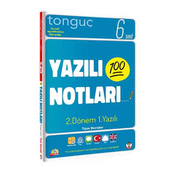 Tonguç 6. Sınıf Yazılı Notları 2. Dönem 1. Yazılı