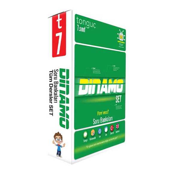 Tonguç 7. Sınıf Dinamo Tüm Dersler Soru Bankası Set +