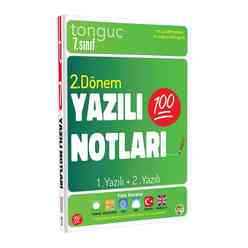 Tonguç 7. Sınıf Yazılı Notları 2. Dönem 1. Yazılı + - Thumbnail