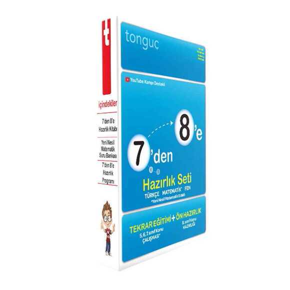 Tonguç 7’den 8’e Hazırlık Seti +