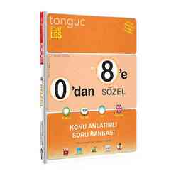 Tonguç 8. Sınıf 0’dan 8’e Sözel Konu Anlatımlı Soru Bankası - Thumbnail