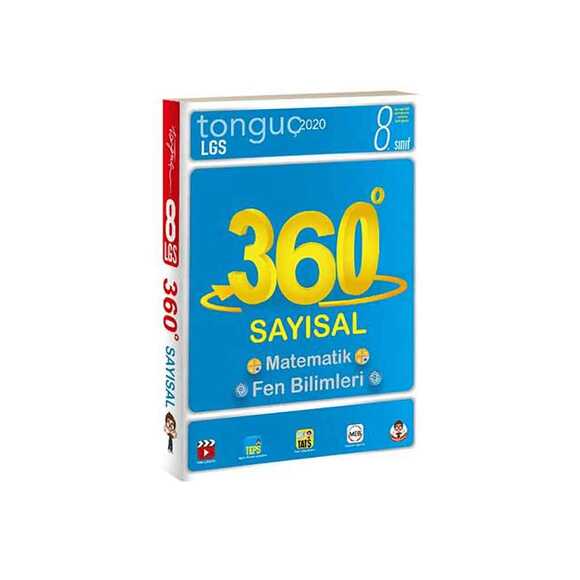 Tonguç 8. Sınıf 360 Soru Bankası Sayısal