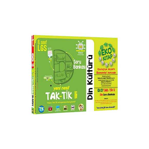 Tonguç 8. Sınıf Din Kültürü ve Ahlak Bilgisi Eko Taktikli Soru Bankası 