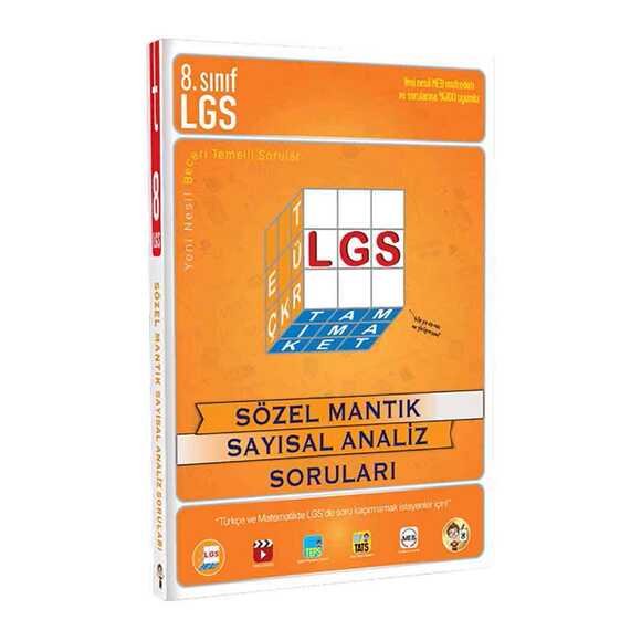 Tonguç 8. Sınıf LGS Sözel Mantık Sayısal Analiz Soruları 365798