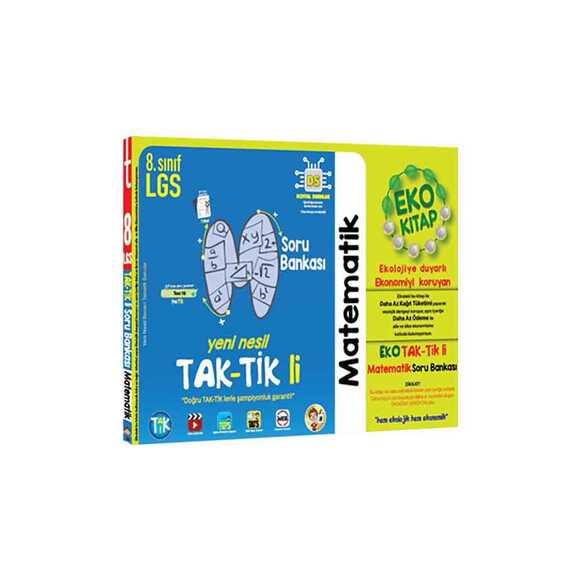Tonguç 8. Sınıf Matematik Eko Taktikli Soru Bankası 