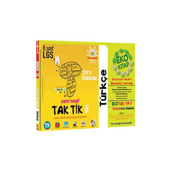 Tonguç 8. Sınıf Türkçe Eko Taktikli Soru Bankası 