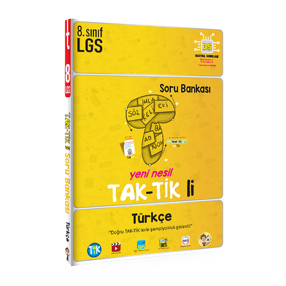 Tonguç  8.Sınıf Taktikli Türkçe Soru Bankası