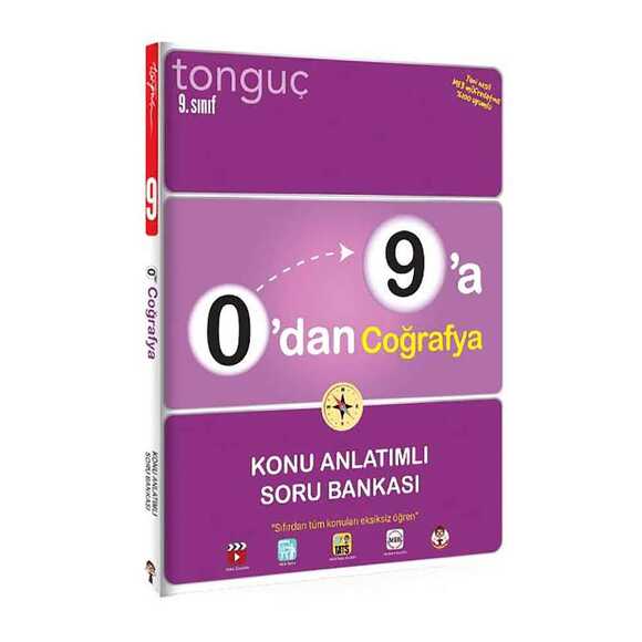 Tonguç 9. Sınıf 0’dan 9’a Coğrafya Konu Anlatımlı Soru Bankası
