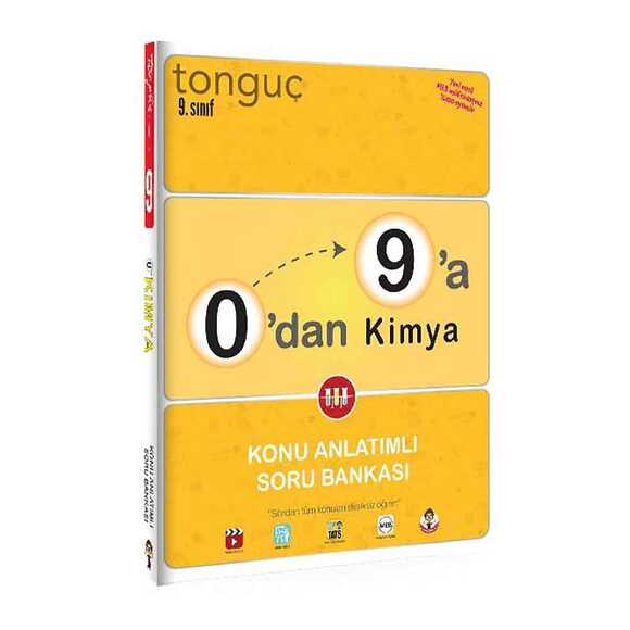 Tonguç 9. Sınıf 0’dan 9’a Kimya Konu Anlatımlı Soru Bankası