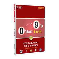 Tonguç  9. Sınıf 0’dan 9’a Tarih Konu Anlatımlı Soru Bankası - Thumbnail