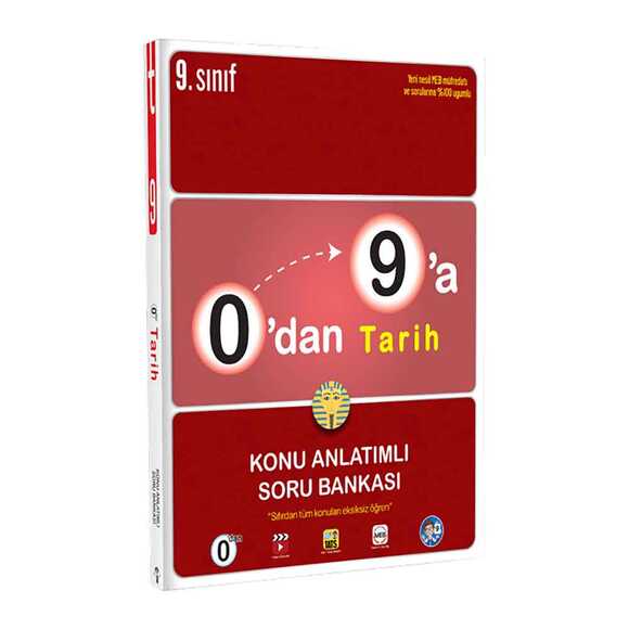 Tonguç  9. Sınıf 0’dan 9’a Tarih Konu Anlatımlı Soru Bankası