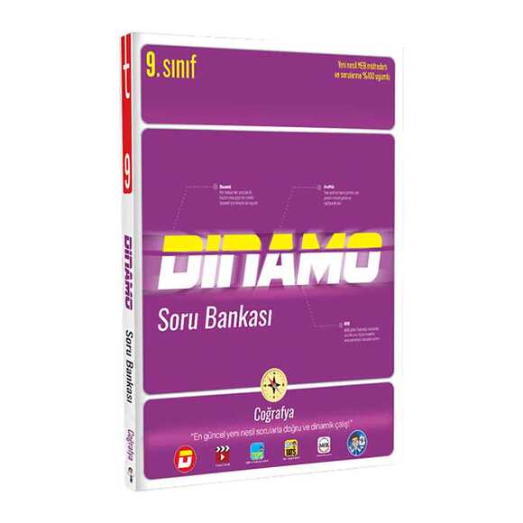 Tonguç 9. Sınıf Dinamo Coğrafya Soru Bankası 