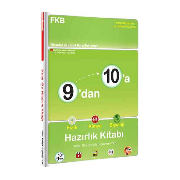 Tonguç  9’dan 10’a Fizik Kimya Biyoloji Hazırlık Kitabı