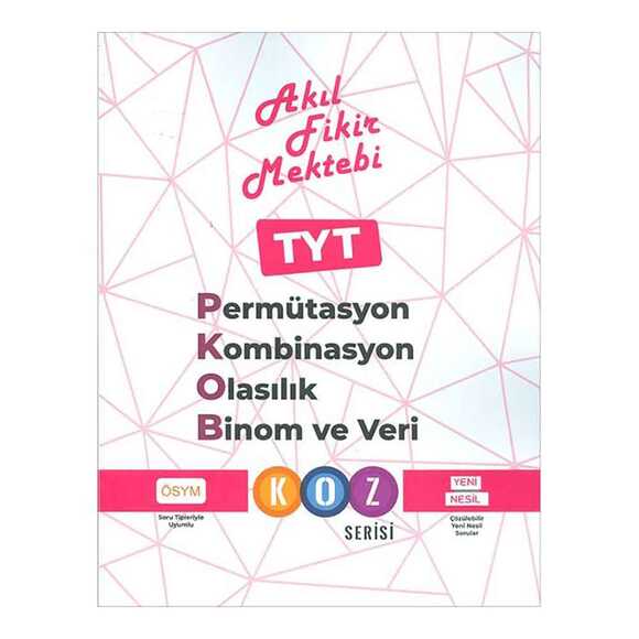 Tonguç AFM TYT Permütasyon Kombinasyon Olasılık Binom ve Veri