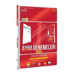 Tonguç Yayınları - Tonguç AYT Ayna Denemeleri-Sözel