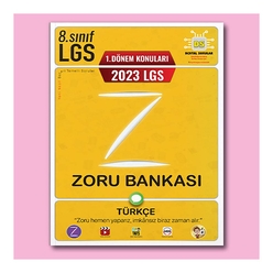 Tonguç LGS 1. Dönem Türkçe Zoru Bankası - Thumbnail