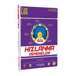 Tonguç Yayınları - Tonguç LGS 4’lü Hızlanma Denemeleri +