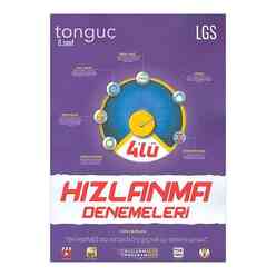 Tonguç Yayınları - Tonguç LGS 4’lü Hızlanma Denemeleri