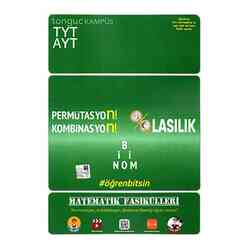 Tonguç TYT-AYT Matematik Fasikülleri-Permütasyon, Kombinasyon, Olasılık, Binom, Veri 350447 - Thumbnail