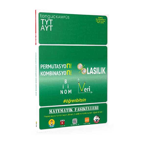 Tonguç TYT-AYT Matematik Fasikülleri-Permütasyon, Kombinasyon, Olasılık, Binom, Veri 356061