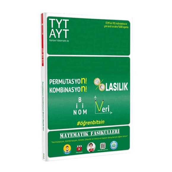 Tonguç  TYT-AYT Matematik Fasikülleri-Permütasyon, Kombinasyon, Olasılık, Binom, Veri