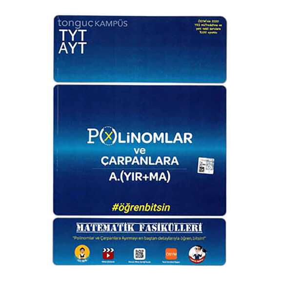 Tonguç TYT-AYT Matematik Fasikülü - Polinomlar ve Çarpanlara Ayırma