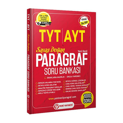 Tonguç TYT AYT Paragraf Soru Bankası Veri Yayınları - Thumbnail
