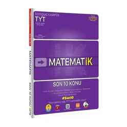 Tonguç Yayınları - Tonguç TYT MatematİK Son 10 Konu Soru Bankası
